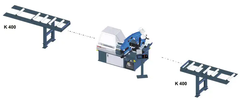 Conveyor for Pilous CNC Automatic Bandsaw ARG 330 CF-NC Automat