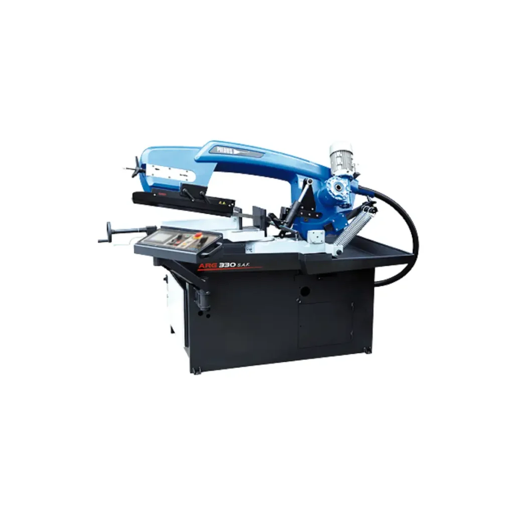 Hydraulic, Semi-Automatic Bandsaw ARG 330 S.A.F. by Pilous