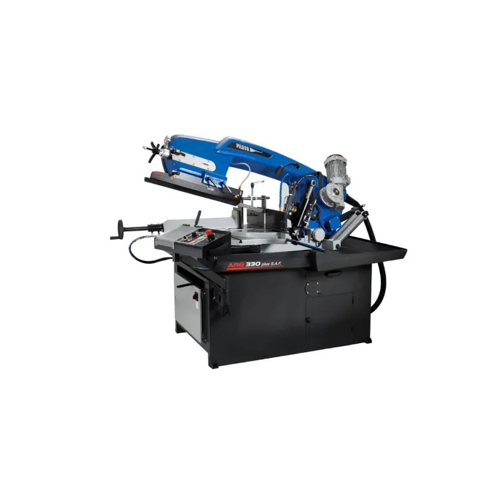ARG 330 plus S.A.F.: Hydraulic, Semi-Automatic Bandsaw by Pilous