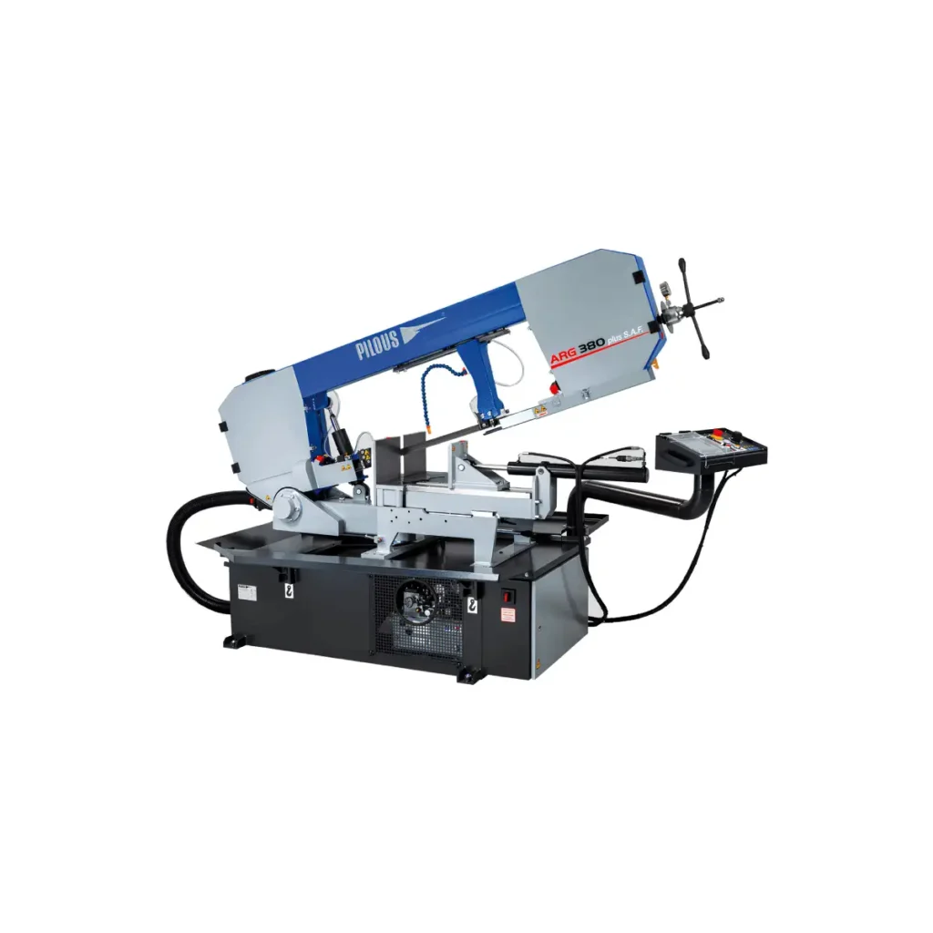 ARG 380 plus S.A.F. Hydraulic, Semi-Automatic Bandsaw from Pilous