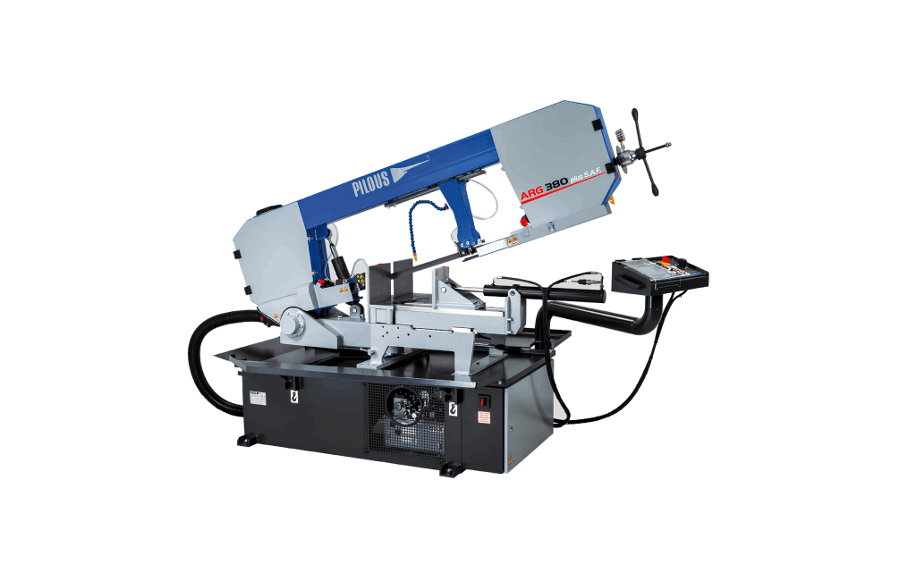 ARG 380 plus S.A.F. Hydraulic, Semi-Automatic Bandsaw from Pilous