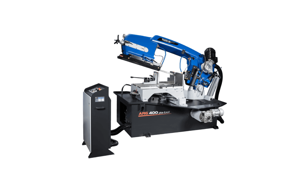 ARG 400 plus S.A.F. Hydraulic, Semi-Automatic Bandsaw from Pilous